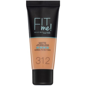 Maybelline New York Base de maquillaje FIT ME MATTE PORELESS BASE 312 GOLDEN