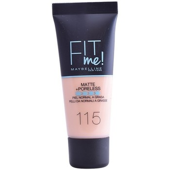 Maybelline New York Base de maquillaje FIT ME MATTE+PORELESS FOUNDATION 115-IVORY