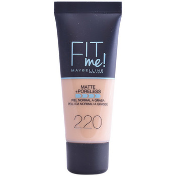 Maybelline New York Base de maquillaje Fit Me Matte+poreless Foundation 220-naturel
