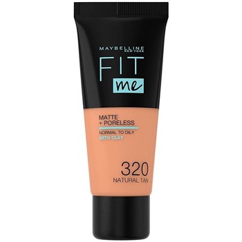 Maybelline New York Base de maquillaje Fit Me Matte+poreless Foundation 320-natural Tan