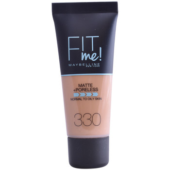 Maybelline New York Base de maquillaje Fit Me Matte+poreless Foundation 330-toffee