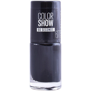Maybelline New York Esmalte para uñas Color Show Nail 60 Seconds 677-blackout
