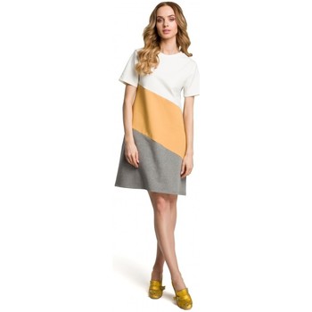 Moe Vestido M373 Vestido multicolor - amarillo