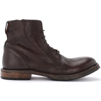 Moma Botines Botín Cusna de piel cabeza de moro con cremallera