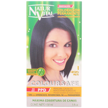 Naturaleza Y Vida Coloración COLOURSAFE TINTE PERMANENTE N1-NEGRO 150ML