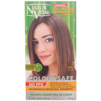 Naturaleza Y Vida Coloración COLOURSAFE TINTE PERMANENTE N7-RUBIO 150ML