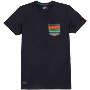 New-Era Camiseta NATIVE POCKET TEE NERA