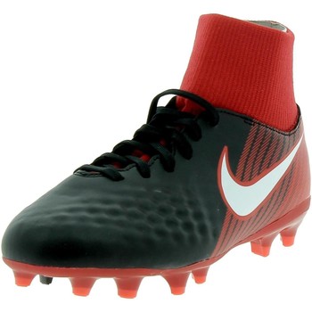 Nike Zapatillas de fútbol JR MAGISTA ONDA II DF FG SCARPINI NERO ROSSI