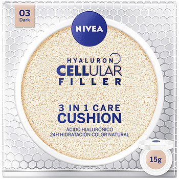 Nivea Base de maquillaje Hyaluron Cellular Filler 3in1 Care Cushion 03-dark 15 Gr