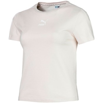 Puma Camiseta CAMISETA ENTALLADA CLASSICS BLANCA MUJER