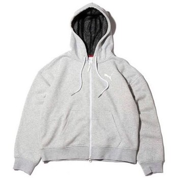 Puma Jersey SUDADERA FZ HOODIE GRIS MUJER