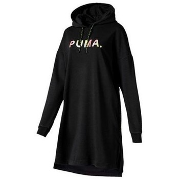 Puma Jersey VESTIDO SUDADERA CON CAPUCHA CHASE NEGRO