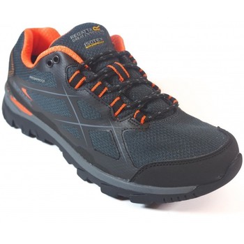 Regatta Zapatos Zapatillas Impermeables Kota Low Marino-Naranja