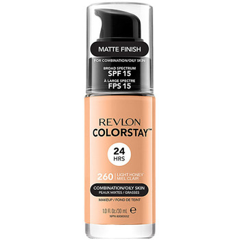 Revlon Gran Consumo Base de maquillaje Colorstay Foundation Combination/oily Skin 260-light Honey