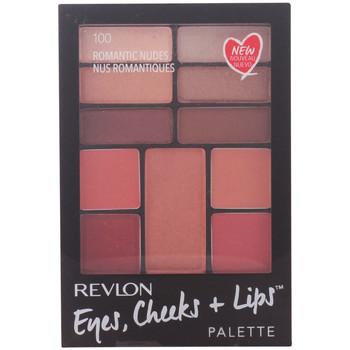 Revlon Sombra de ojos & bases PALETTE EYES, CHEEKS + LIPS 100-ROMANTIC NUDES