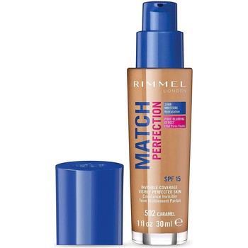 Rimmel London Base de maquillaje MATCH PERFECTION FOUNDATION 502-CARAMEL 30ML