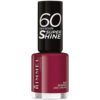 Rimmel London Esmalte para uñas 60 Seconds Super Shine 340-berries And Cream