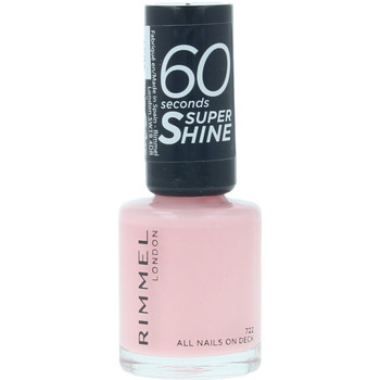 Rimmel London Esmalte para uñas 60 Seconds Super Shine 722-all Nails On Deck