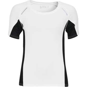 Sols Camiseta CAMISETA RUNNING MANGA CORTA MUJER