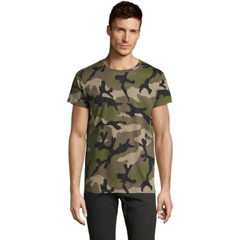 Sols Camiseta CAMOUFLAGE DESIGN MEN