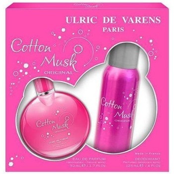 Urlic De Varens Cofres perfumes ULRIC DE VARENS COTTON MUSK EDP 50ML + DESODORANTE 125ML