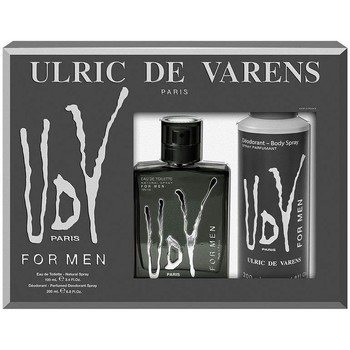 Urlic De Varens Cofres perfumes ULRIC DE VARENS UDV BLACK EDT 100 + DESODORANTE SPRAY 200ML