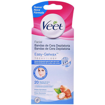 Veet Cuidados manos & pies Bandas De Cera Depilatorias Faciales Piel Sensible