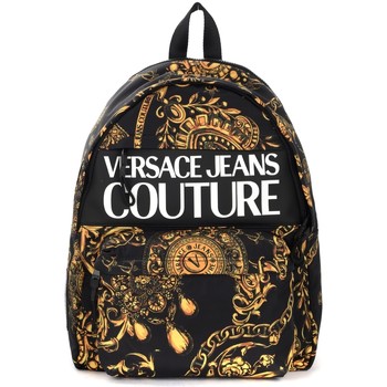 Versace Jeans Couture Mochila Mochila negro con estampa Baroque