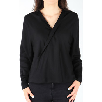 Wrangler Camisa L/S Wrap Shirt Black W5180BD01