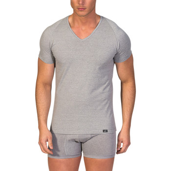 Zd - Zero Defects Camiseta Camiseta de manga corta y cuello pico algodón Egipcio