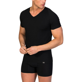 Zd - Zero Defects Camiseta Camiseta de manga corta y cuello pico algodón Egipcio