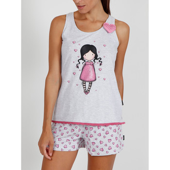 Admas Pantalones cortos de pijama camiseta sin mangas Awareness