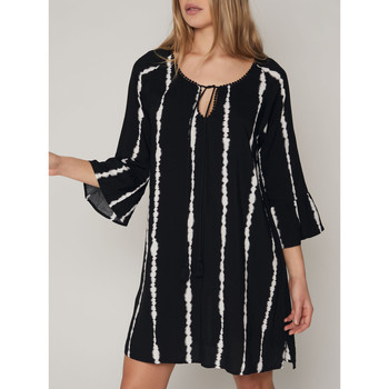 Admas Vestido Vestido de playa con mangas tres cuartos Tie And Dye