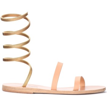 Ancient Greek Sandals Sandalias Sandalia Ofis de piel color natural