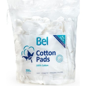 Bel Tratamiento facial COTTON PADS 100% ALGODON 8X10CM 200 UNIDADES