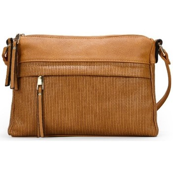 Bosanova Bandolera Bolso bandolera mostaza con cremallera