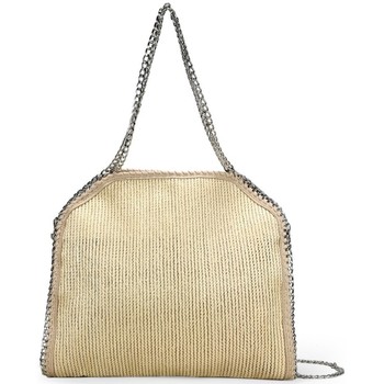 Bosanova Bandolera Bolso rafia con cadenas