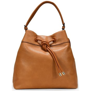Bosanova Bolso Bolso saco marrón con cremallera
