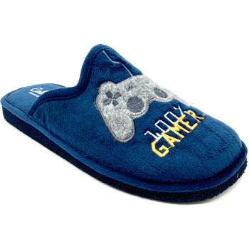 Cabrera Pantuflas DESCALZA 100% GAMER 40 AZUL