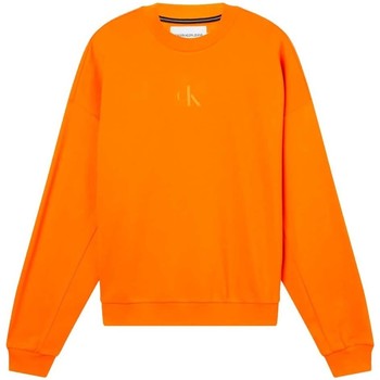 Calvin Klein Jeans Jersey Sudadera CK Sliced Back Graph Naranja