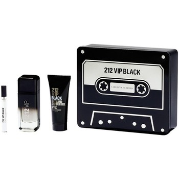 Carolina Herrera Perfume 212 VIP BLACK SET DE 3 PRODUCTOS