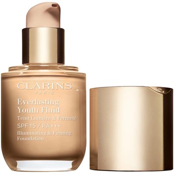 Clarins Base de maquillaje EVERLASTING YOUTH FLUIDO SPF15 112 AMBER 30 UNIDADES