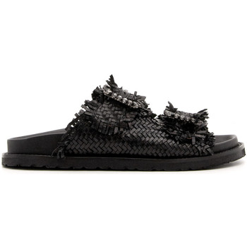 Coral Blue Sandalias K221-02-BLACK