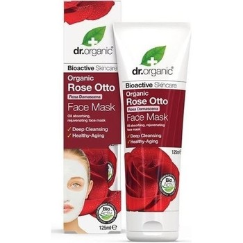 Dr Organic Mascarillas & exfoliantes ROSE MASCARILLA FACIAL 125ML