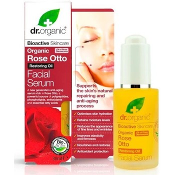 Dr Organic Tratamiento facial ROSE SERUM FACIAL 50ML