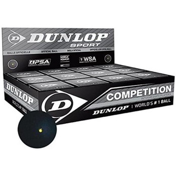 Dunlop Complemento deporte Bolas Squash COMPETITION (Punto ) x12