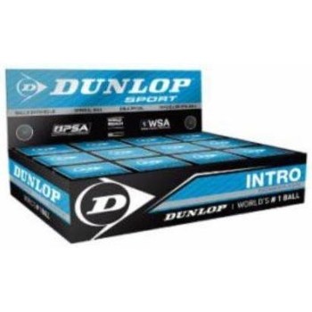 Dunlop Complemento deporte Bolas Squash INTRO Punto x12