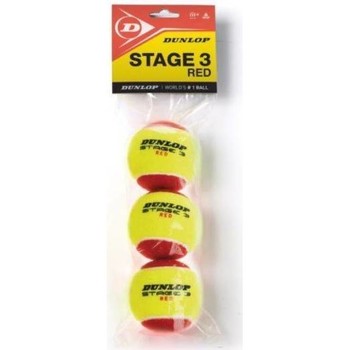 Dunlop Complemento deporte Pelotas Mini Tenis STAGE 3 RED x3
