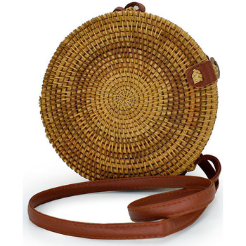 Exé Shoes Bandolera BOLSO MIMBRE CIRCULAR 535