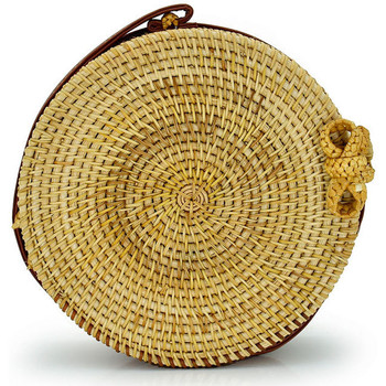 Exé Shoes Bandolera BOLSO REDONDO MIMBRE 528